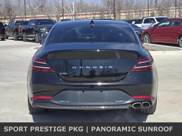 used 2023 Genesis G70 car, priced at $29,690