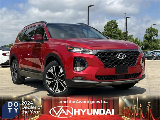 used 2020 Hyundai Santa Fe car, priced at $17,521