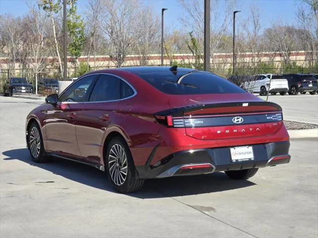 new 2025 Hyundai Sonata Hybrid car, priced at $39,194