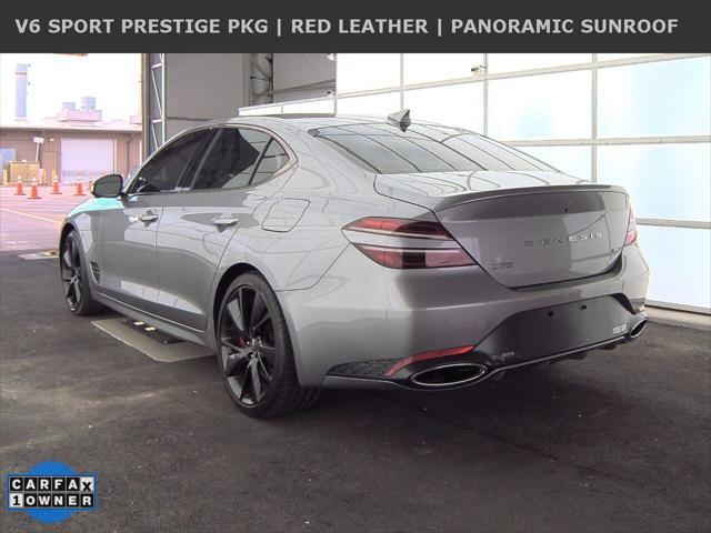 used 2023 Genesis G70 car, priced at $34,290