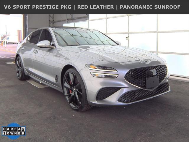 used 2023 Genesis G70 car, priced at $34,690