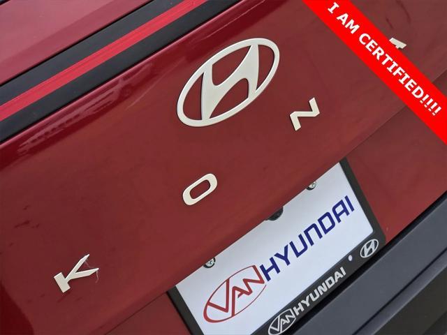 used 2024 Hyundai Kona car, priced at $21,998