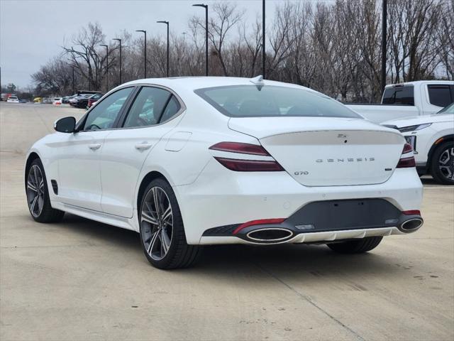 used 2024 Genesis G70 car, priced at $38,390