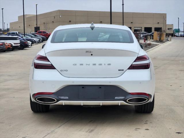 used 2024 Genesis G70 car, priced at $38,390