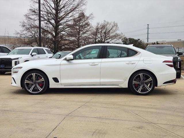 used 2024 Genesis G70 car, priced at $38,390