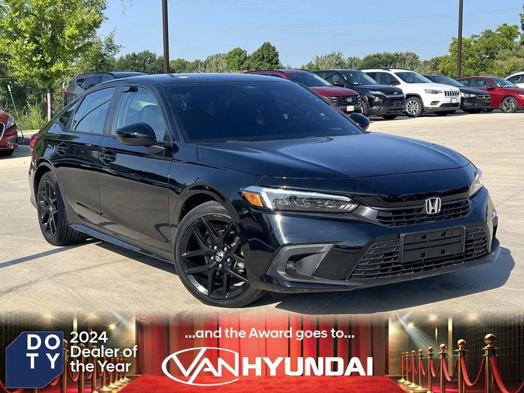 used 2024 Honda Civic car, priced at $23,458