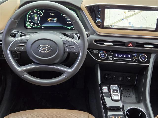 used 2022 Hyundai Sonata Hybrid car, priced at $24,390