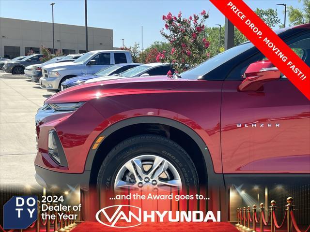 used 2022 Chevrolet Blazer car, priced at $24,947