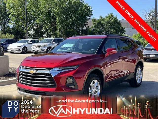 used 2022 Chevrolet Blazer car, priced at $24,947