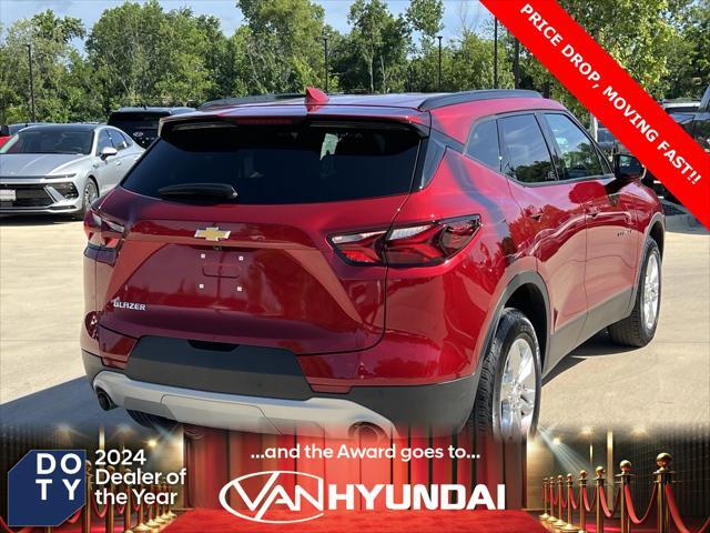 used 2022 Chevrolet Blazer car, priced at $24,947
