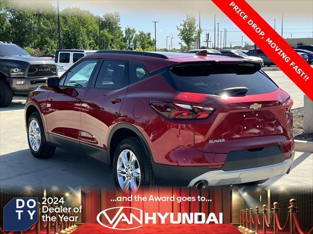 used 2022 Chevrolet Blazer car, priced at $24,947