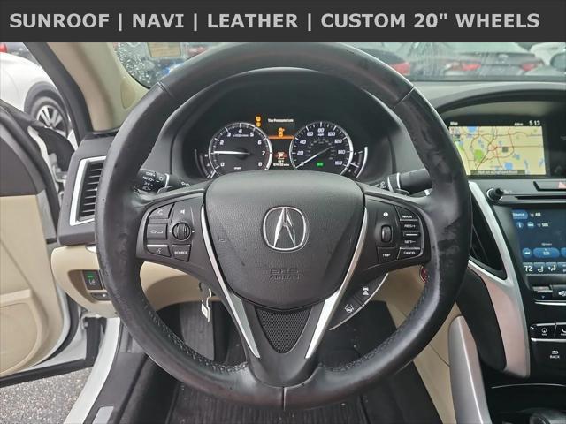 used 2020 Acura TLX car, priced at $19,990