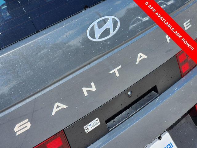 new 2025 Hyundai Santa Fe car, priced at $34,935