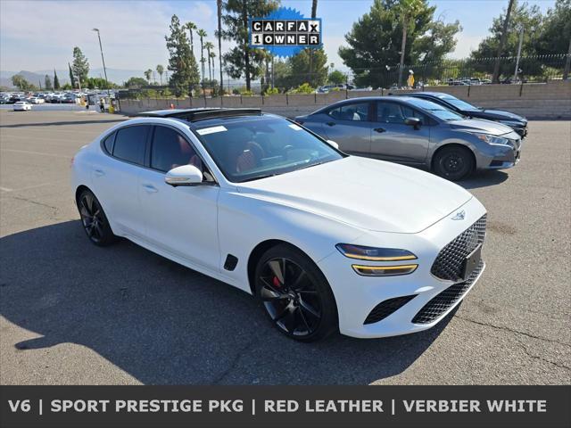 used 2023 Genesis G70 car, priced at $38,890