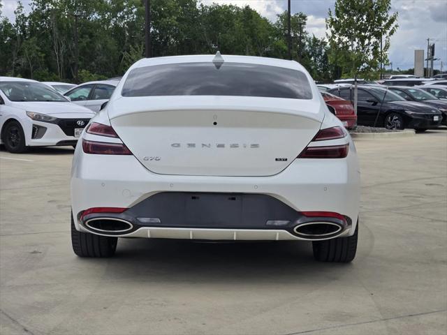 used 2023 Genesis G70 car, priced at $37,252