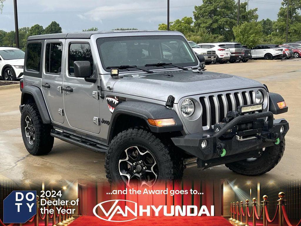 used 2019 Jeep Wrangler Unlimited car, priced at $21,858