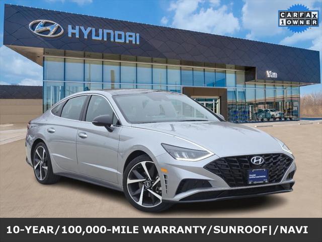 used 2021 Hyundai Sonata car, priced at $21,790