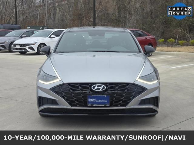 used 2021 Hyundai Sonata car, priced at $21,790