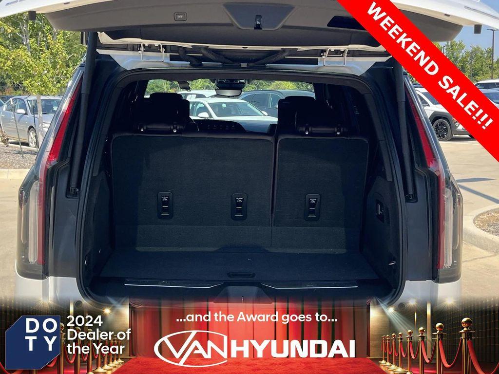 used 2023 Cadillac Escalade car, priced at $99,999