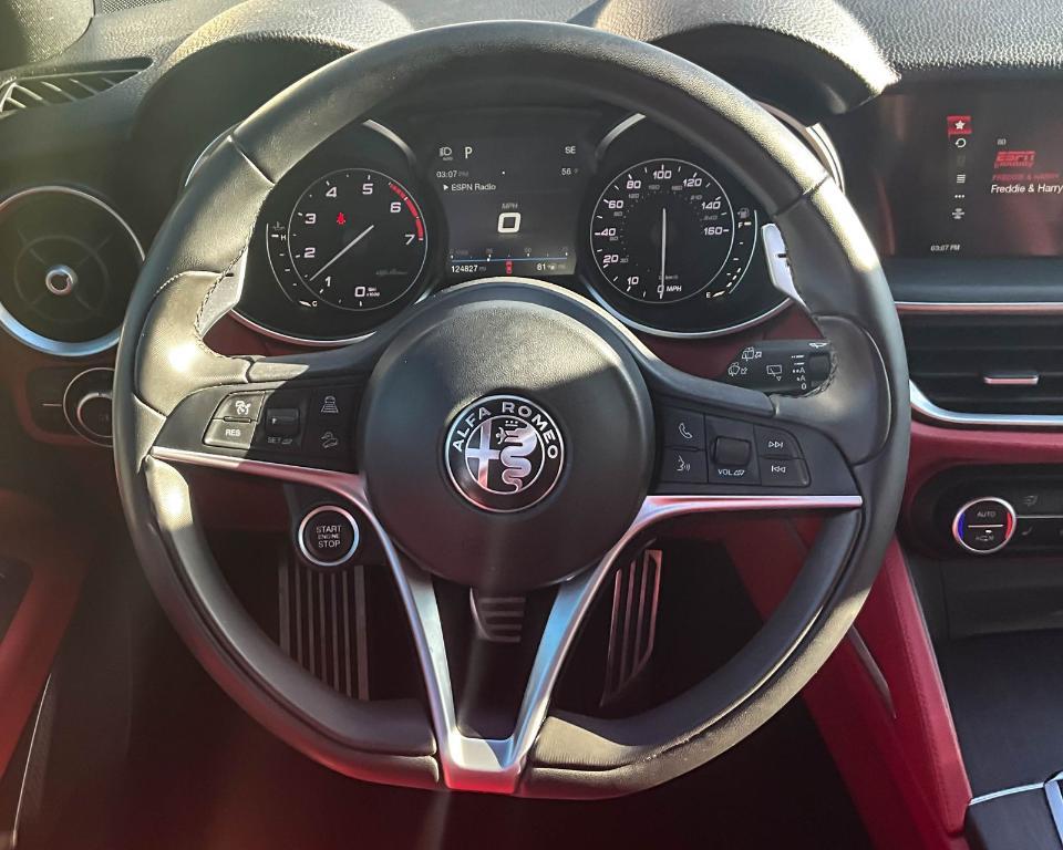 used 2018 Alfa Romeo Stelvio car, priced at $13,003