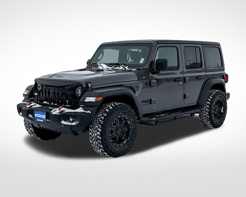 used 2020 Jeep Wrangler Unlimited car, priced at $34,571