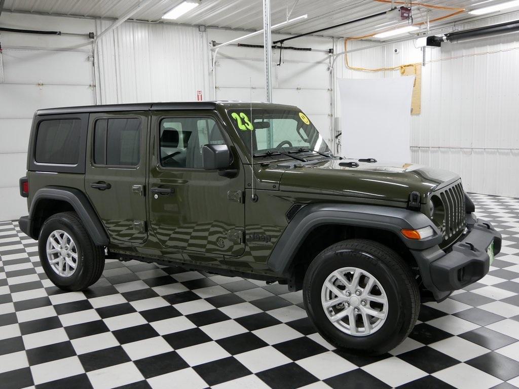 used 2023 Jeep Wrangler car, priced at $30,500