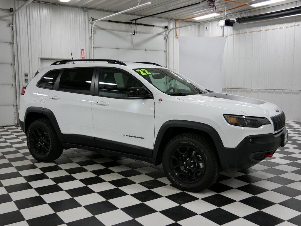 used 2022 Jeep Cherokee car, priced at $26,000