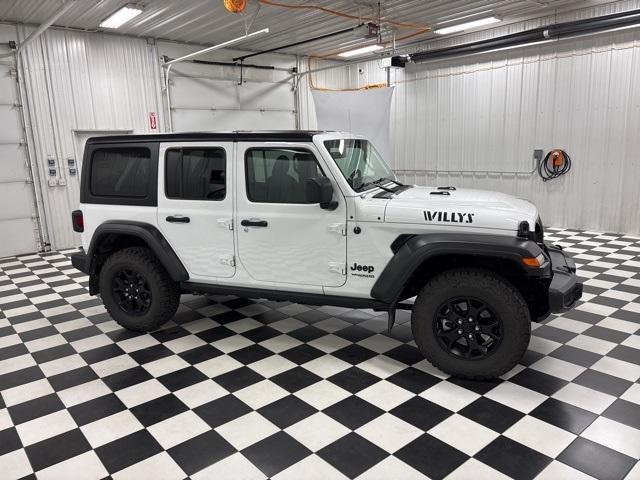 used 2022 Jeep Wrangler Unlimited car, priced at $28,759