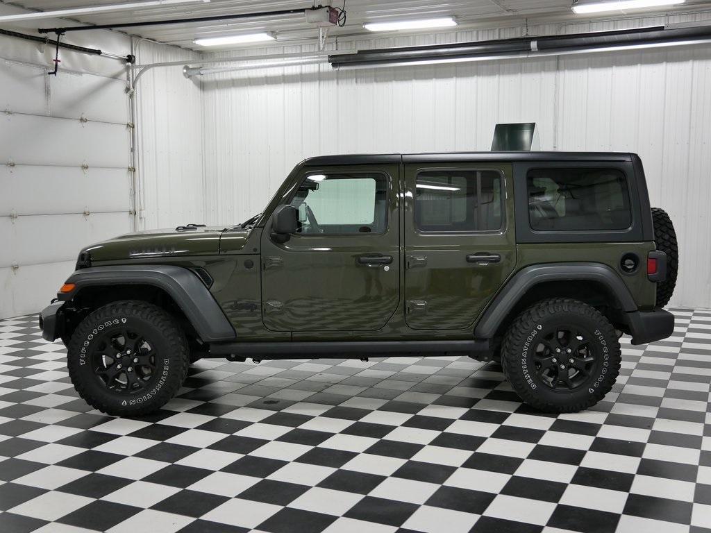 used 2021 Jeep Wrangler Unlimited car, priced at $31,000