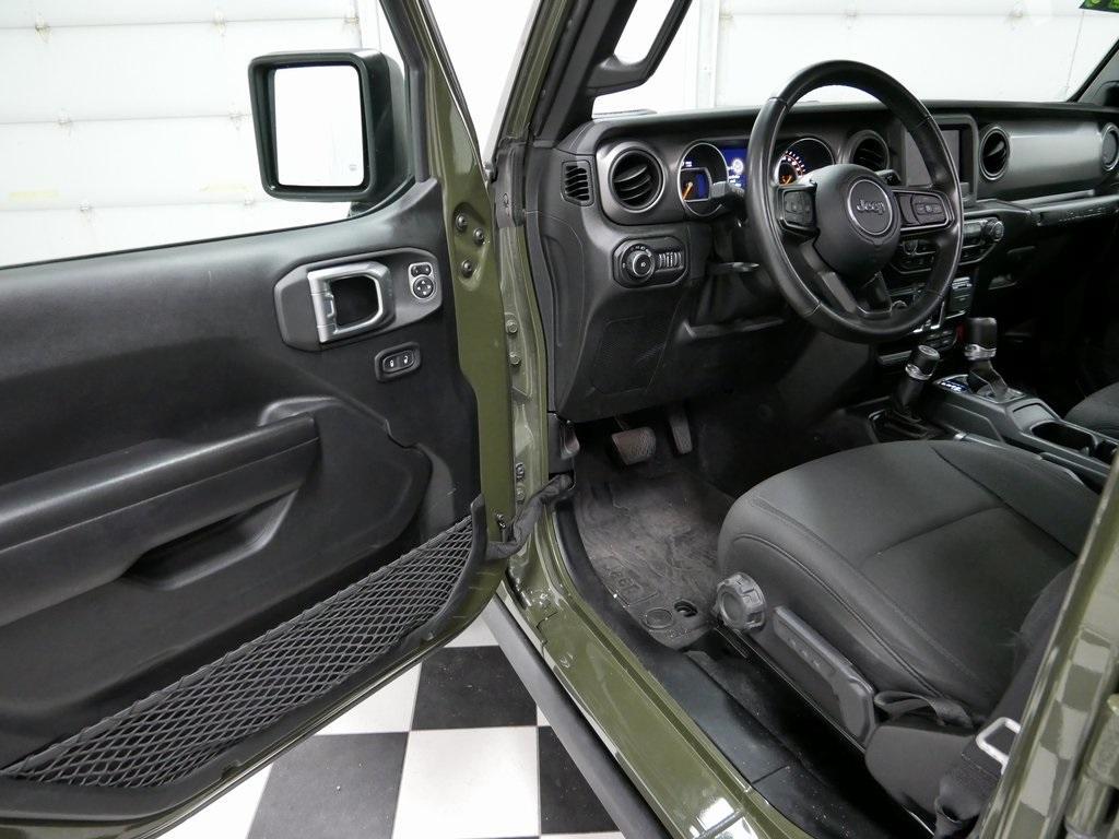 used 2021 Jeep Wrangler Unlimited car, priced at $31,000