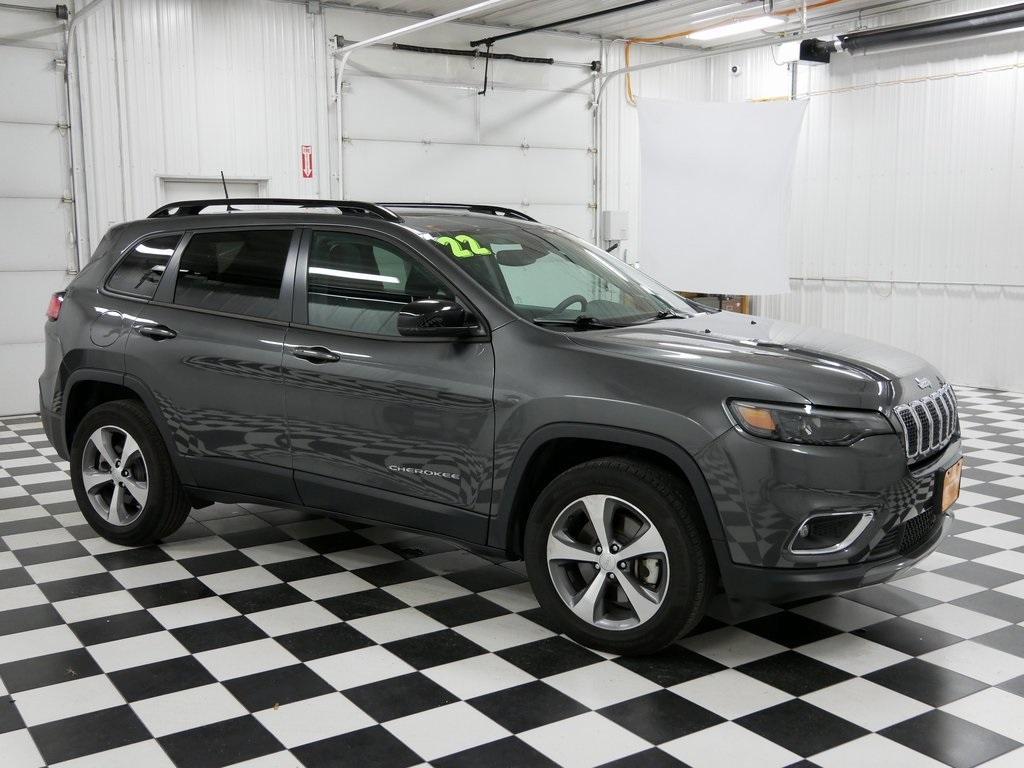 used 2022 Jeep Cherokee car, priced at $26,500