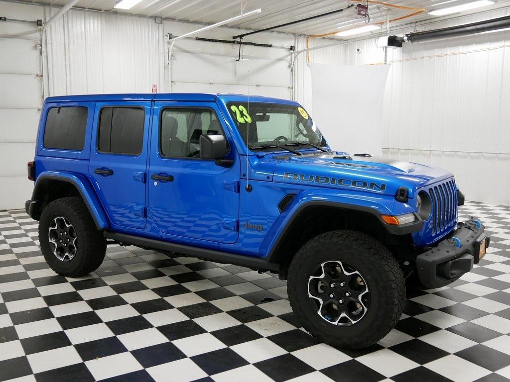 used 2023 Jeep Wrangler 4xe car, priced at $34,500