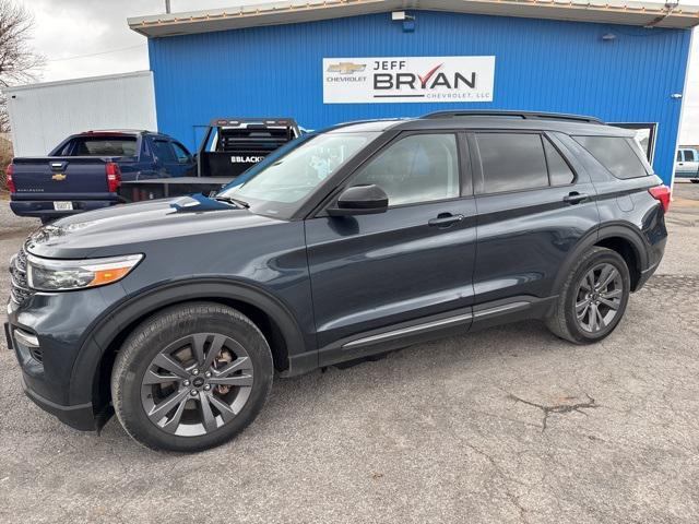 used 2022 Ford Explorer car, priced at $26,499