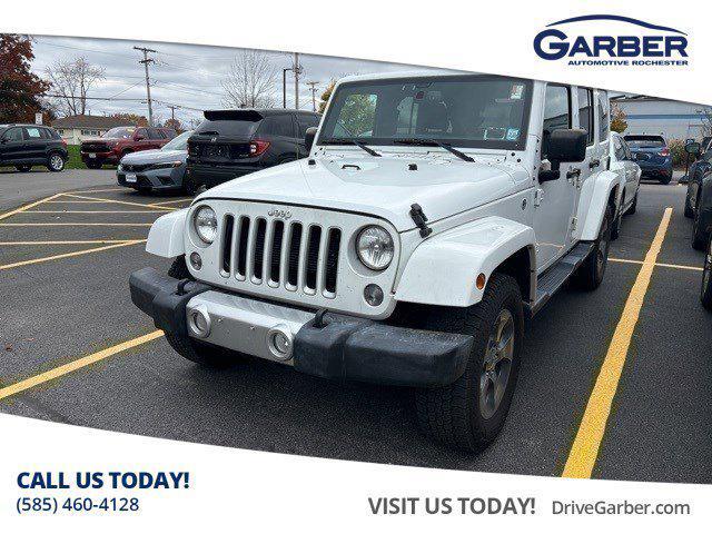 used 2018 Jeep Wrangler JK Unlimited car, priced at $25,523