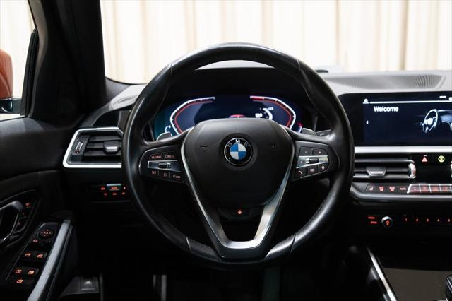 used 2019 BMW 330 car, priced at $21,395
