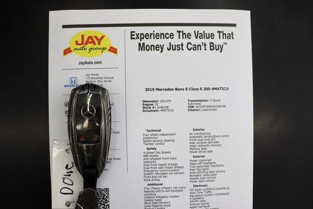 used 2019 Mercedes-Benz E-Class car, priced at $14,940