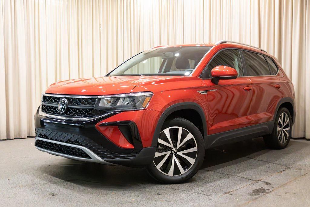 used 2022 Volkswagen Taos car, priced at $19,922