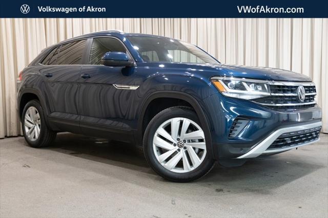 used 2021 Volkswagen Atlas Cross Sport car, priced at $21,932
