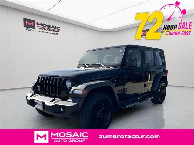 used 2021 Jeep Wrangler Unlimited car, priced at $29,490