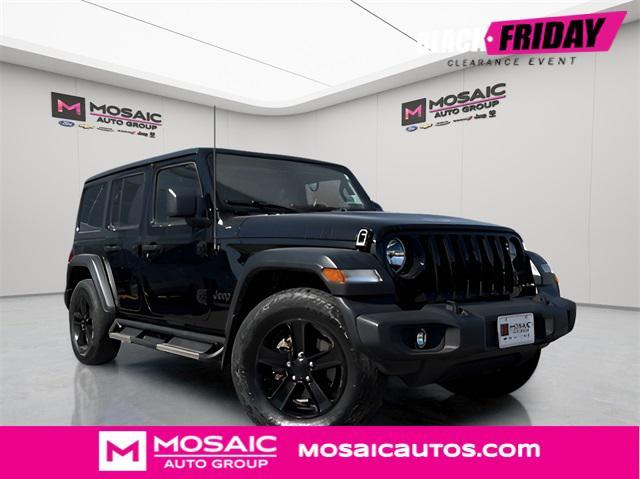 used 2021 Jeep Wrangler Unlimited car, priced at $29,490