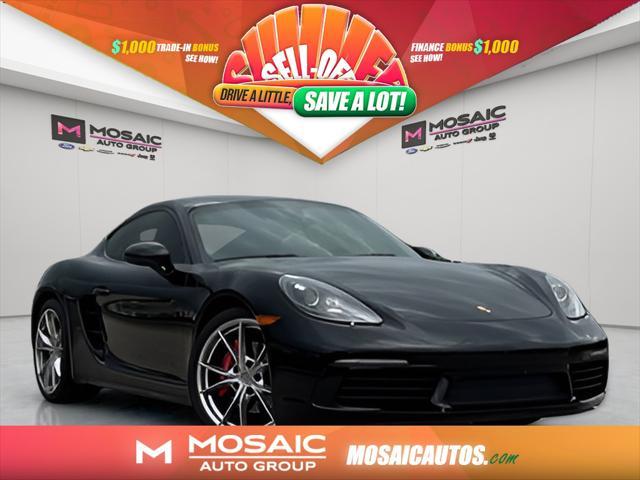 used 2017 Porsche 718 Cayman car, priced at $59,990