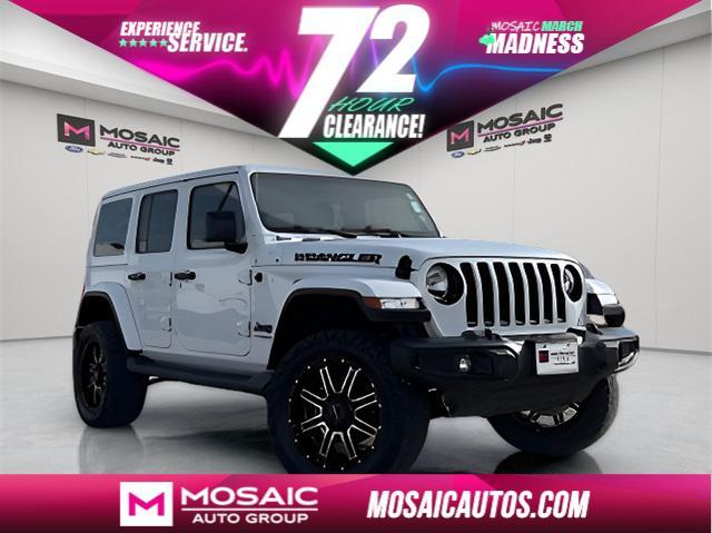 used 2021 Jeep Wrangler Unlimited car, priced at $32,990