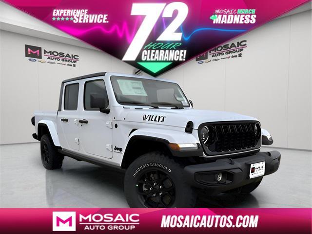 new 2024 Jeep Gladiator car, priced at $42,687