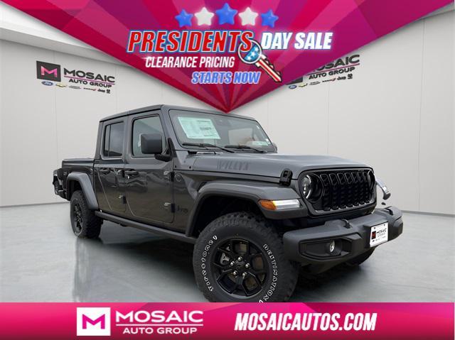 new 2024 Jeep Gladiator car, priced at $55,282