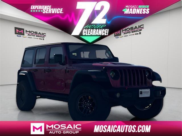 used 2021 Jeep Wrangler Unlimited car, priced at $38,990