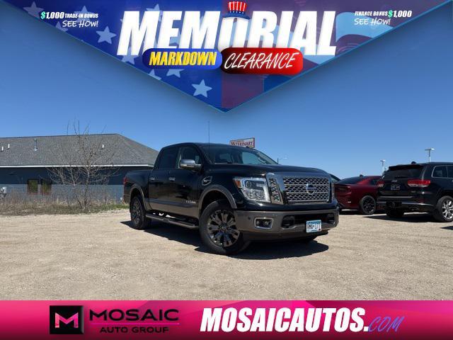 used 2017 Nissan Titan car, priced at $17,990