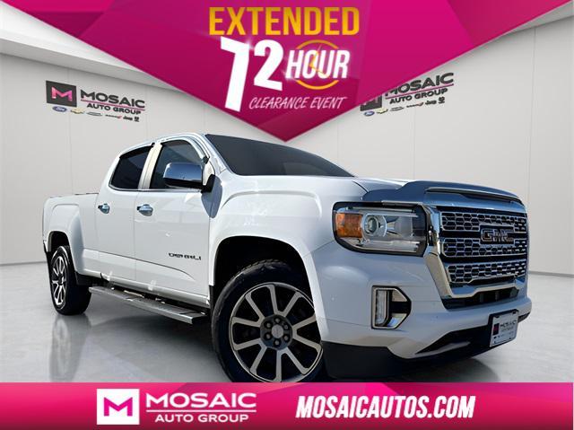 used 2021 GMC Canyon car, priced at $31,490