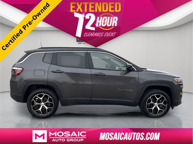 used 2024 Jeep Compass car, priced at $23,990