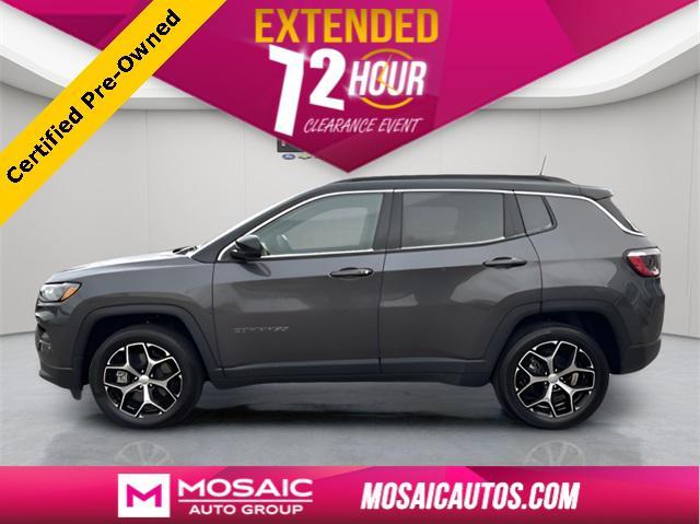 used 2024 Jeep Compass car, priced at $23,990