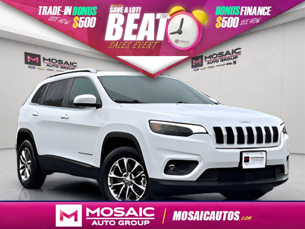 used 2021 Jeep Cherokee car, priced at $22,490
